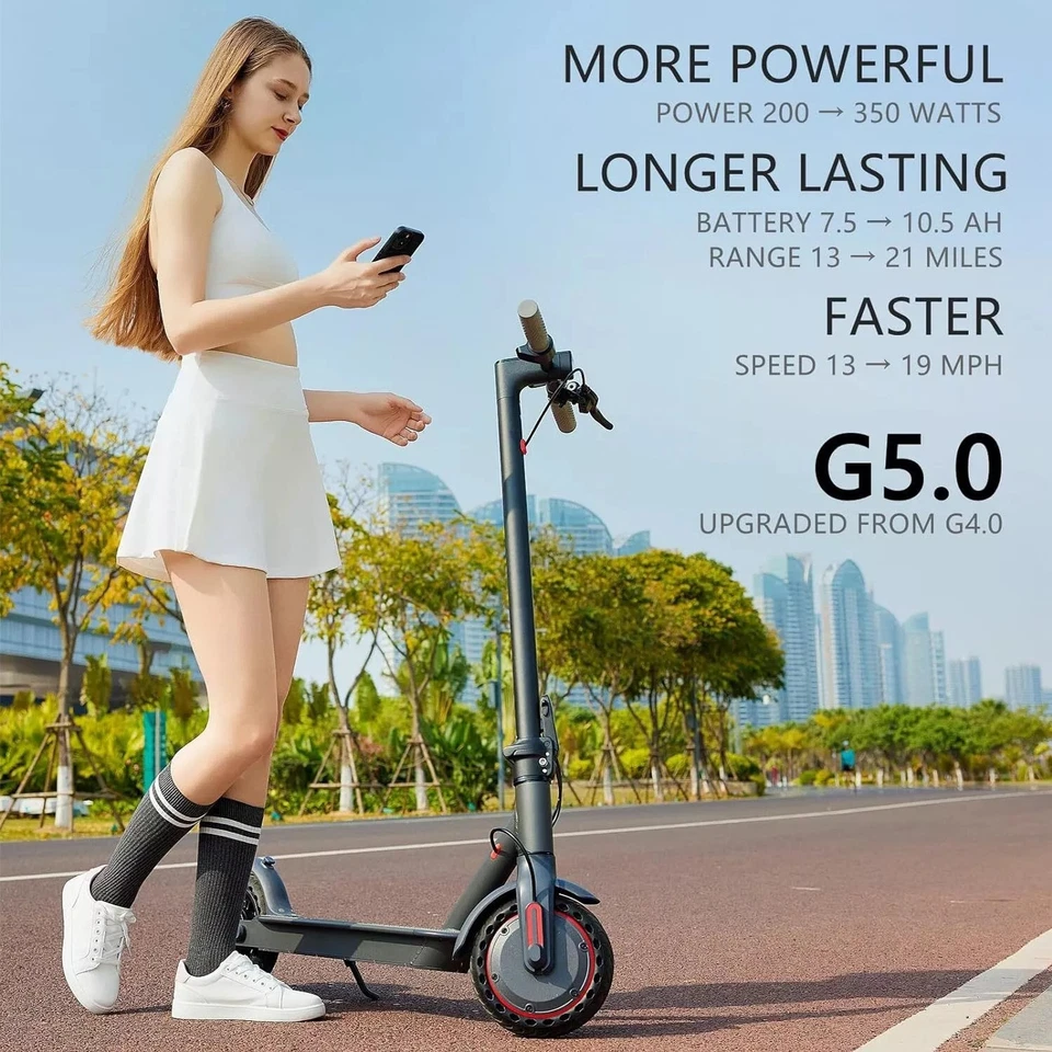 Secondhand 350W 8,5" E-Scooter – APP-, 20km/h, NO ABE, E-Scooter Elektroroller - Bild 3 von 4