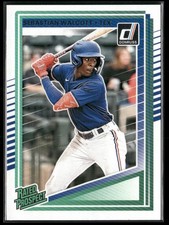 Sebastian Walcott 2025 Donruss #103 Texas Rangers