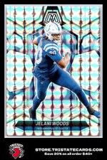 2024 Mosaic Football #96 Jelani Woods Indianapolis Colts Mosaic NFL