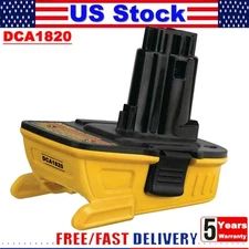 DCA1820 Battery Adapter Converter For DEWALT 18V to 20V Max Lithium Ion Tools US