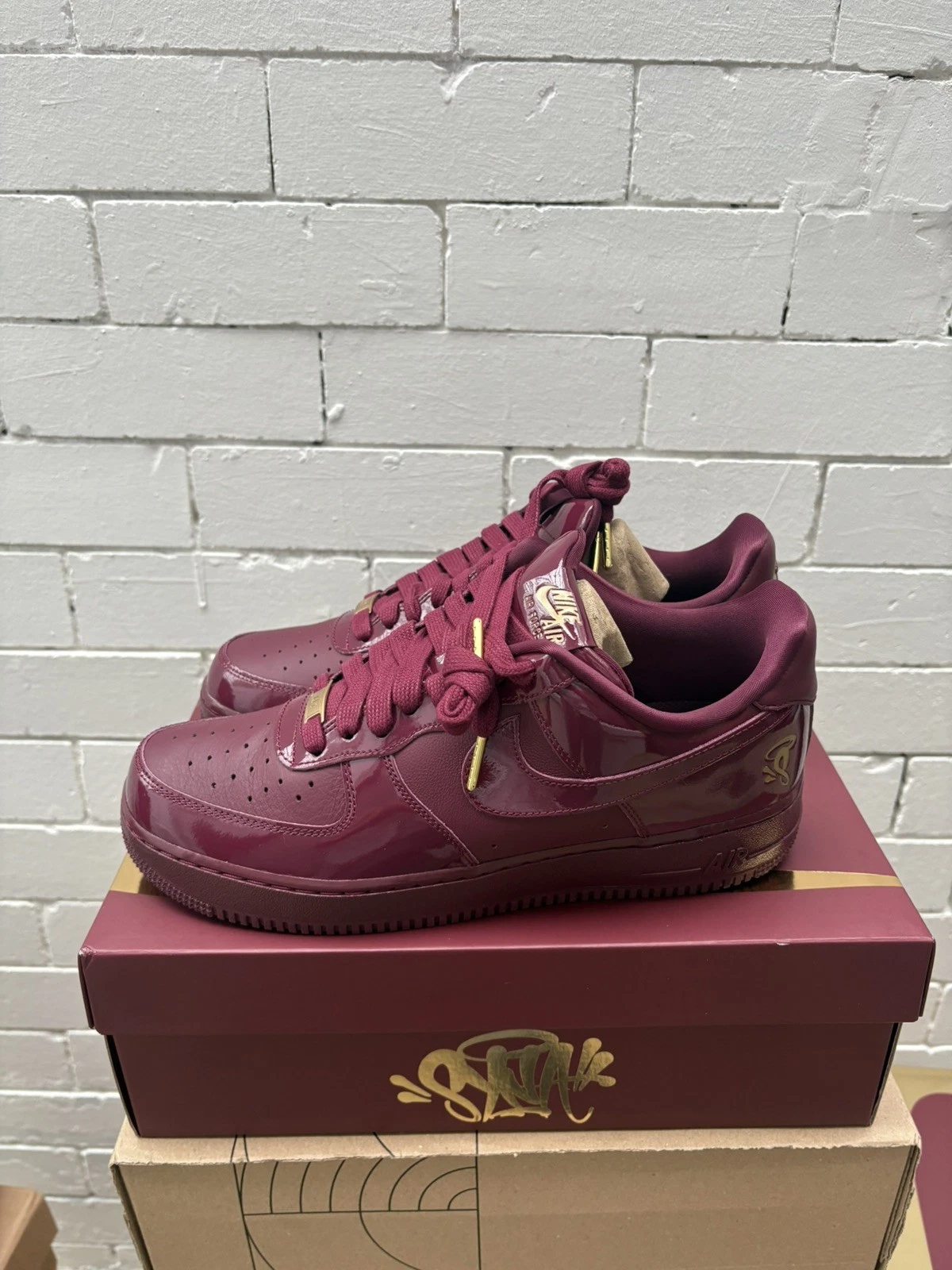 Nike Air Force 1 X Syna Central Cee Dark Beetroot UK Exclusive UK 11 | IN HAND✅