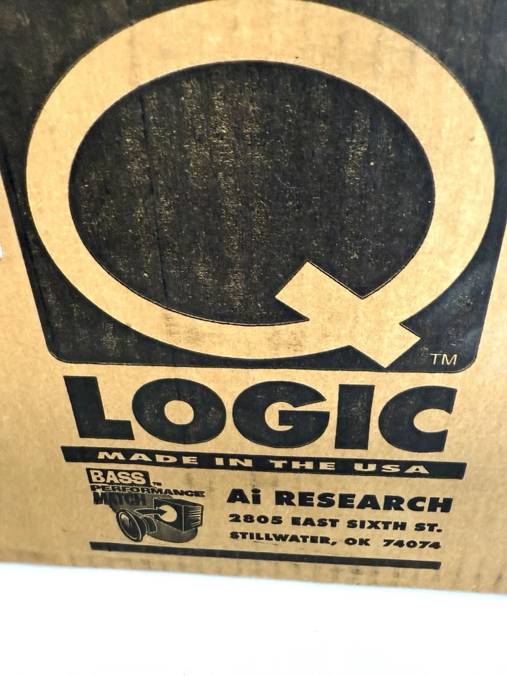 Q-Logic QL-C1UTC110A01 Single 10inch Subwoofer Enclosure NEW - Image 2 of 4