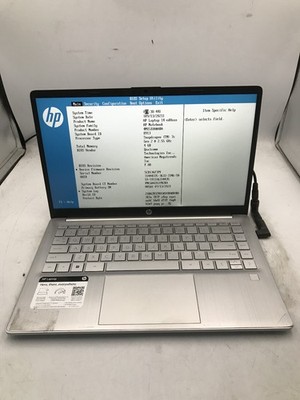 HP 14 ED0123WM - BOOTS TO BIOS - SNAPDRAGON 7C GEN 2 - 4GB RAM - READ DESC - BB!