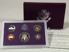 1985-S US Mint 5 coin clad proof set.  American Historic Society. OGP/COA