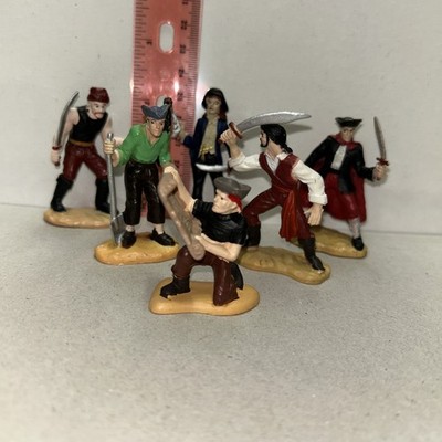 Safari LTD Pirate 6 Figures PVC Cake Toppers