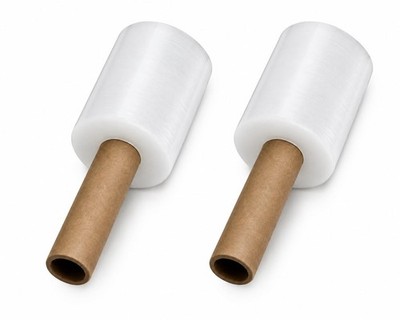 Berta 2-Pack, Stretch Wrap Roll 5 inch - 1000 ft 80 2 Pieces, Transparent