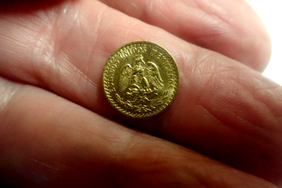 1920 Dos Pesos Gold coin - Mexico - Rare - original date coin | eBay