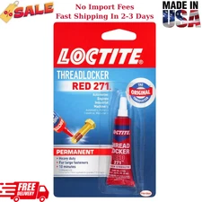 Loctite Threadlocker 271 Red Permanent Nut and Bolt Adhesive 0.20 oz. (each)