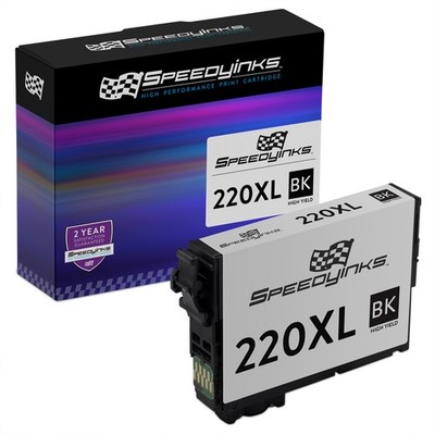 SPEEDYINKS Ink Cartridge for Epson 220XL Black for XP-320 XP-420 WF2650 WF2660