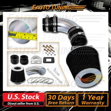 Short Ram Air Intake Kit + BLACK Filter for 87-91 Camry Base DLX LE 2.0L L4 *