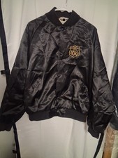 Vintage 1980s Georgia Police Benevolent ASSN. Bomber Jacket Size XL USA Made
