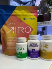 ACTIVZ EPIGENETIC TRIFECTA set of 4 : 1 AIRO + 1 LINQ + 1 GNMX + 1 OPTIMEND