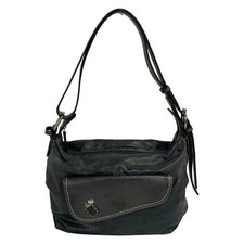 Borsa a tracolla PELLE BORSA in pelle PVC blu scuro