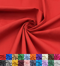 - Cotton Polyester Fabric by the Yard 60" Wide Broadcloth Fabric, Soft, Lightw