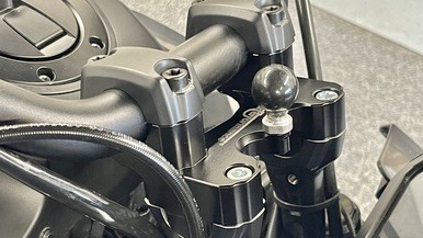 HELIBARS Offset Risers - Black - Bar Mounts, Risers & Compts.