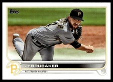 2022 Topps JT Brubaker Pittsburgh Pirates #556
