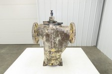 Hayward Model 72 Simplex 6" Inline Basket Strainer Cast Iron Flanged -No Basket