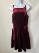 Speechless Womens Velvet Dress Size Large Whimsygoth Royalcore Witchy Ethereal