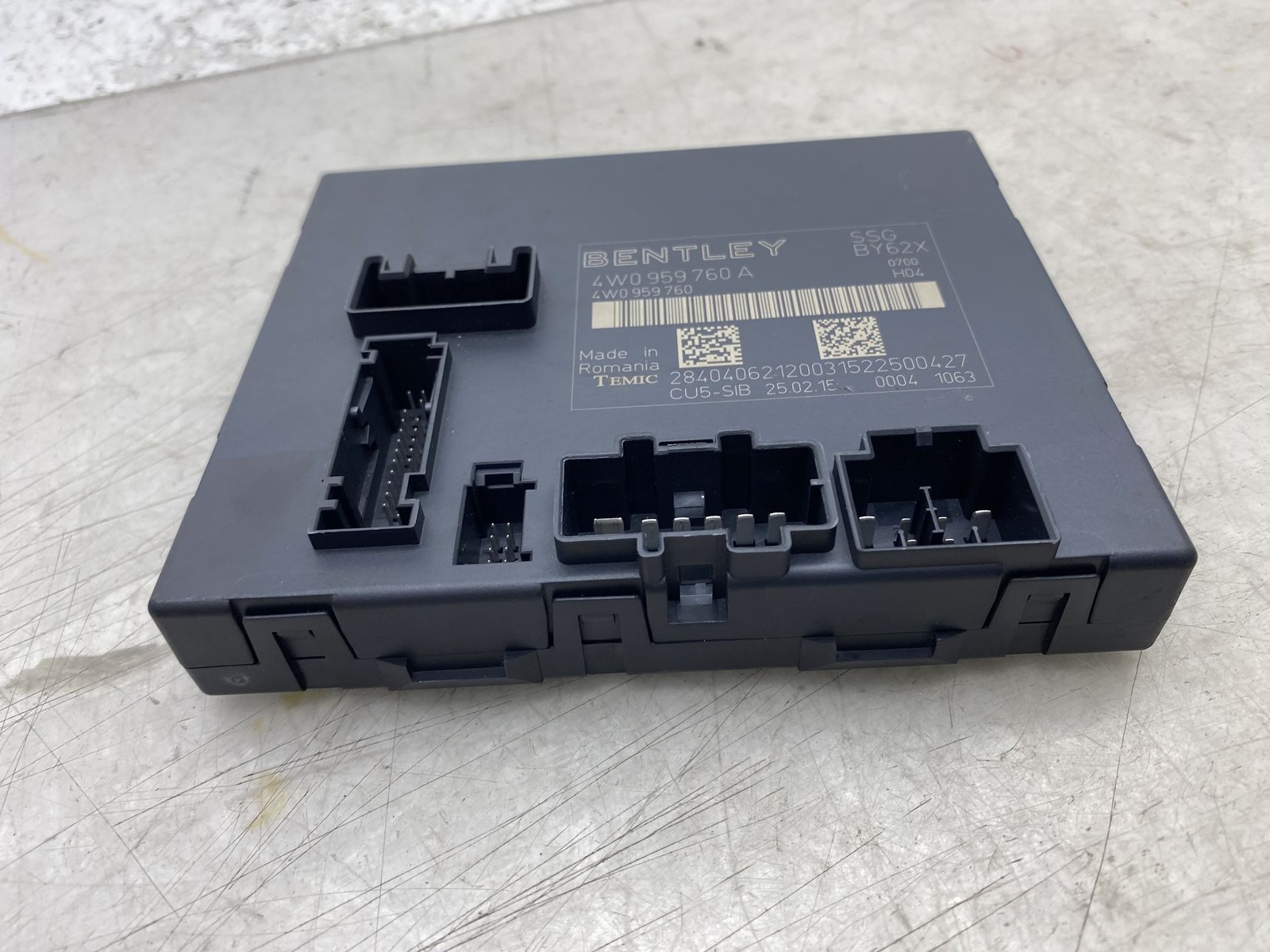 2013-2018 BENTLEY FLYING SPUR OEM (B)FRONT LEFT RIGHT SEAT CONTROL MODULE
