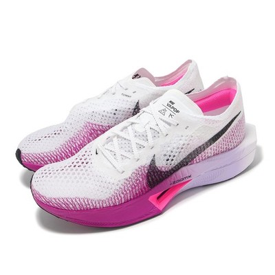 Nike ZoomX Vaporfly Next% 3 White Vivid Purple Men Racing Nike ZoomX Vaporfly Next% 3 White Vivid Purple Men Racing