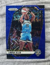 2024 Panini Prizm WNBA - Lindsay Allen #107 Blue Velocity Parallel Chicago Sky