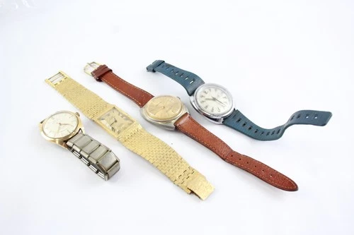 Vintage Mechanical Watches Oris Timex UNTESTED x 4