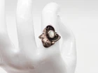 Vintage $200 1ct MOP Sterling Silver NAVAJO Band Ring