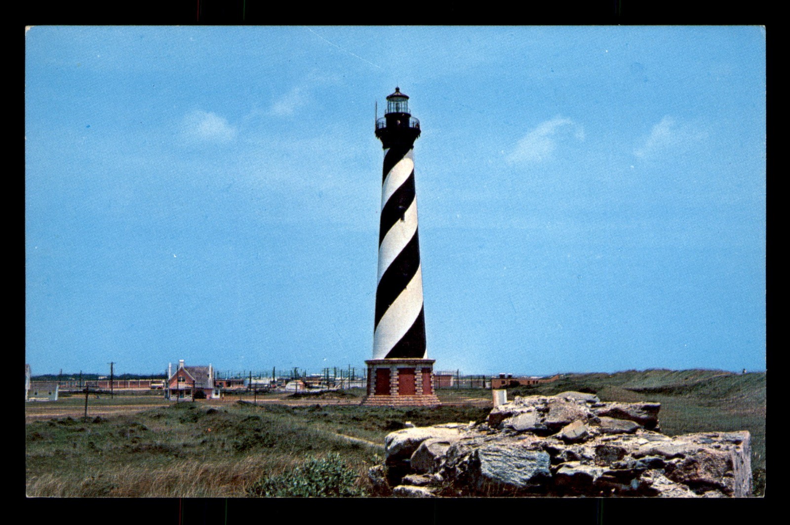 Cape Hatteras North Carolina NC Diamond Shoals Lighthouse Park Unp Postcard