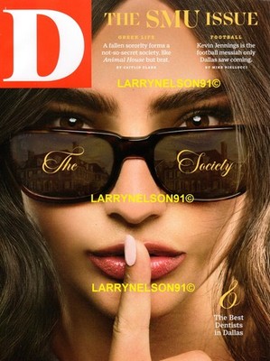 D MAGAZINE AUGUST 2025 SMU SOCIETY ANIMAL HOUSE SORIETY DALLAS TEXAS FOOTBALL