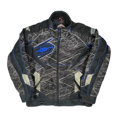 Racewear Castle X Racewear Graphic Skijacke - Medium Grey Polyester