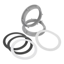 6 Pcs Kitchen Sink Drain Installation Parts Strainer Rubber Washers Plumbing