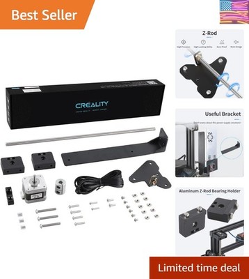 3D Official Printer Ender 3 Dual Z-axis Upgrade Kit with Lead Screw, Metal Po...