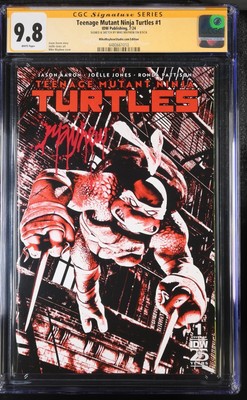 SIGNED - CGC 9.8- TMNT #1 - 2024 - Mike Mayhew Trade Variant - Bloody Signature