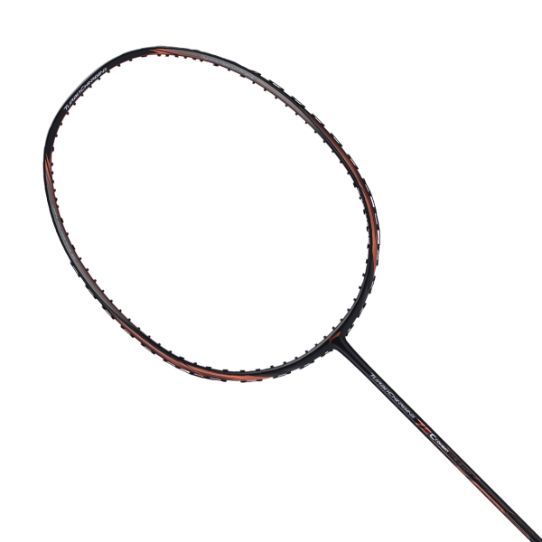 ラケット LI-NING TURBO CHARGING 75c LI-NING Badminton racquet TURBO CHARGING 75C - BLACK / RED (LKY