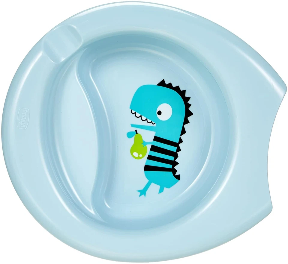 Chicco Baby Geschirrset mit 2-teiligen Babyteller, Trinkbecher & Löffel ab 6+M - Bild 2 von 2