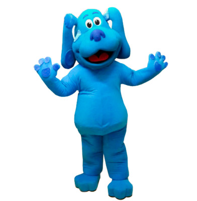 Blue Dog Blues Clue's Mascot Costume Adult Halloween Party Cosplay ...