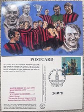 Manchester City v Wycombe Wanderers 24th April 1999 Dawn First Day Postcard