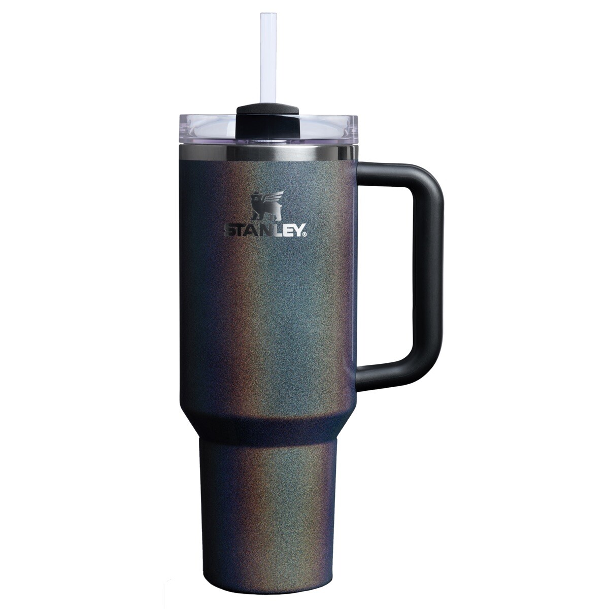 Stanley Midnight Glitz Quencher H2.0 FlowState Tumbler - 40 oz | Limited Edition