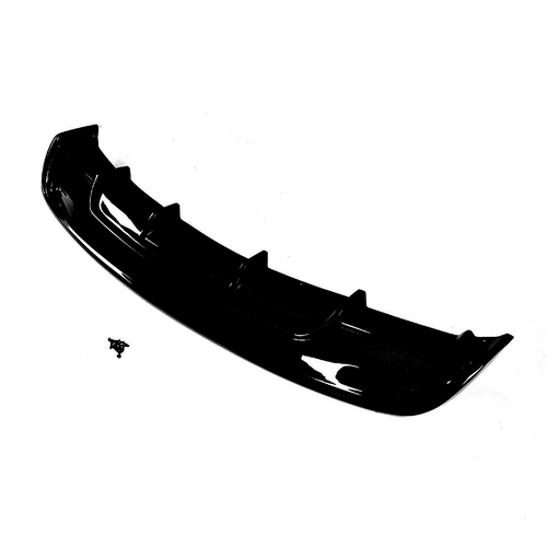 Fit For Tesla Model S Sedan 2016-20 Gloss Black Rear Bumper Diffuser Spoiler Lip - Bild 4 von 8