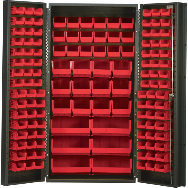 Quantum Storage Cabinet w/132 Bins - 36in x 24in x 72in ...