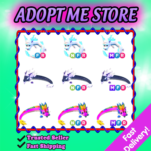 Midnight Dragon - Rainbow Dragon💥 New Pet Dragon 2024💥| Adopt