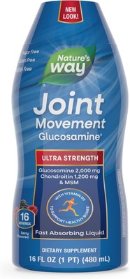 Nature's Way Joint Movement Glucosamine Extra Strength, 16 Fl Oz Fast Absorbing