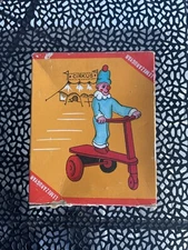 Lemezarugyar Cirkus Roli Zoli Clown Wind-Up Tin Toy W/ Box - No Key Hungary Made