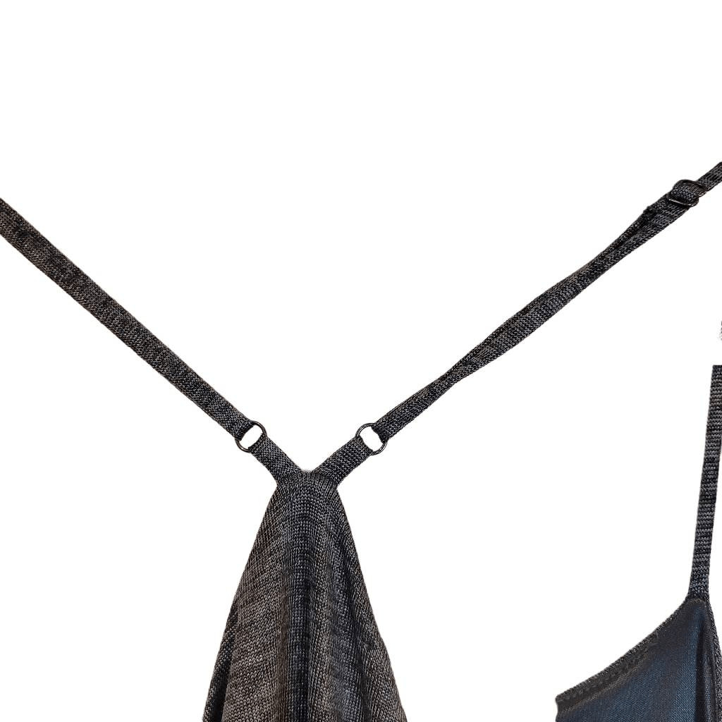 BCBGENERATION Women's Silver/Gray Poly/Spandex Co… - image 10