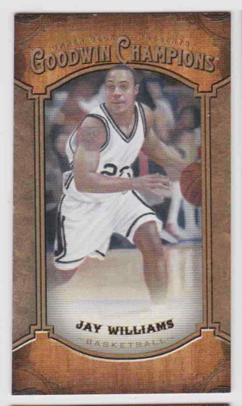 2014 UD UPPER DECK GOODWIN CHAMPIONS MINI JAY WILLIAMS #116 PARALLEL