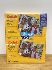 Kodak Premium Picture Paper, Heavy Weight, 4x6 100 Sheets NIB Value Pack HG