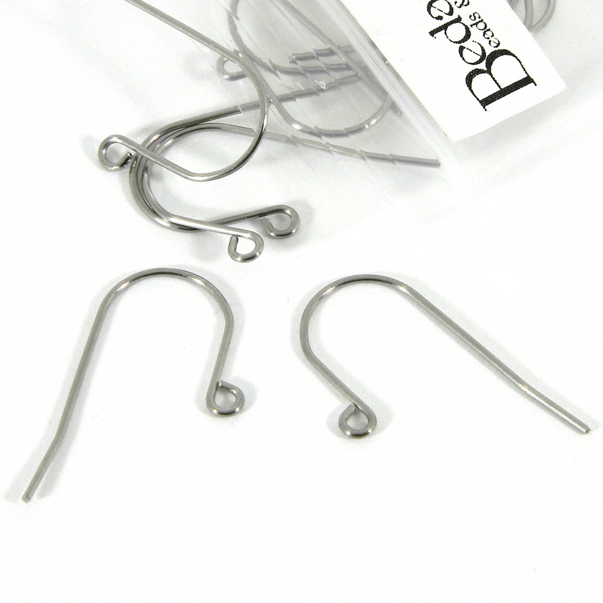 20 Big Surgical 316 Grade Stainless Steel Fish Hook Earring Findings With  Loop