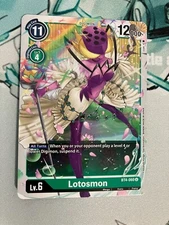 Lotosmon BT4-060 U Digimon CCG | Great Legend Near Mint