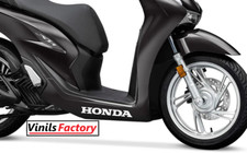Grafiche compatibili con scooter HONDA 2pz. BIANCO LUCIDO 30x3.5Cm