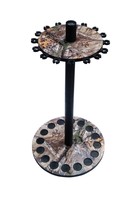 Realtree Camo Round 16 Fishing Rod Storage Rack Wood on sale Realtree Camo Round 16 Fishing Rod Storage Rack Wood on sale